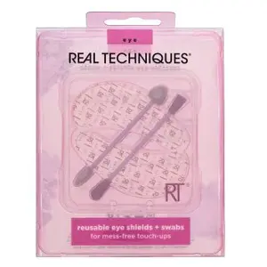 Real Techniques Reusable Eye Shields + Swabs sada na oči