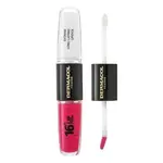 Dermacol 16H Lip Colour Extreme Long-Lasting Lipstick dlouhotrvající dvoufázová barva a lesk na rty No. 18 8 ml