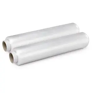 6 x Předepnutá stretch fólie šířka 430mm, délka 600m, průhledná, tloušťka 9µm