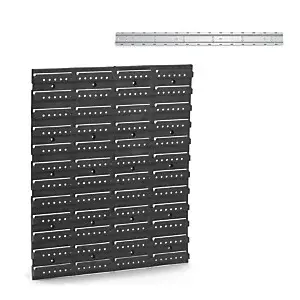 10 x Kovová lišta 590 x 47 mm