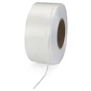 Průmyslová PP vázací páska, 16 x 0,6 mm, návin 2000 m, bílá, pevnost v tahu 240kg | RAJA