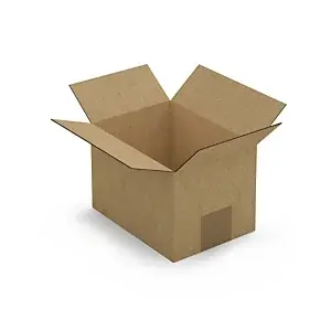 25 x Kartonová krabice 180x130x120mm, hnědá, klopová,třívrstvá vlnitá lepenka (3VVL) RAJA