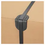 Plastové rohy pro ochranu hran 40 x 40 mm, s hrotem