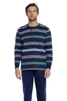 Pánské pyžamo CRISTIANO L Tmavě modrá