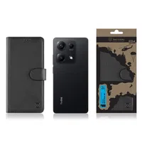 Flipové pouzdro Tactical Field Notes pro Xiaomi Redmi Note 14S, černá