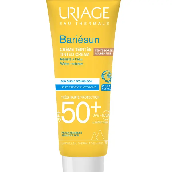 Uriage Tónovaný opalovací krém zlatý odstín SPF50+ 50 ml