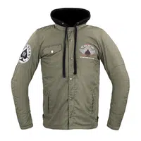 Pánská bunda W-TEC Black Heart Khaki Jacket s aramidem Hat Skull XXL