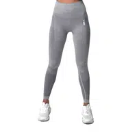 Dámské legíny Boco Wear Sparkle Grey Melange Shape Push Up šedá XS/S