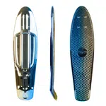 Deska pro penny board WORKER Mirria 22.5*6" žlutá