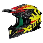 Motokrosová přilba X-Lite X-502 Nac-Nac LED Yellow černo-žlutá XL (61-62)