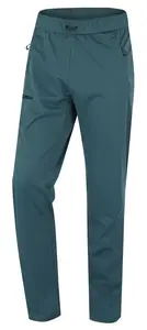 Husky Kaila M L - long, turquoise Pánské softshellové kalhoty