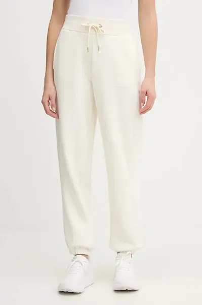 Tepláky Guess AELIA dámské, béžová barva, V5BB10 KB681