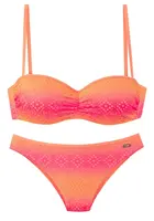 BUFFALO Bikiny  mandarínková / tmavoružová