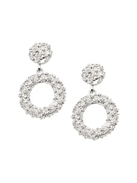 SOHI Náušnice 'Anjara'  strieborná