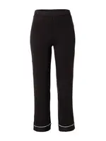 Lindex Pyžamové nohavice  čierna / biela