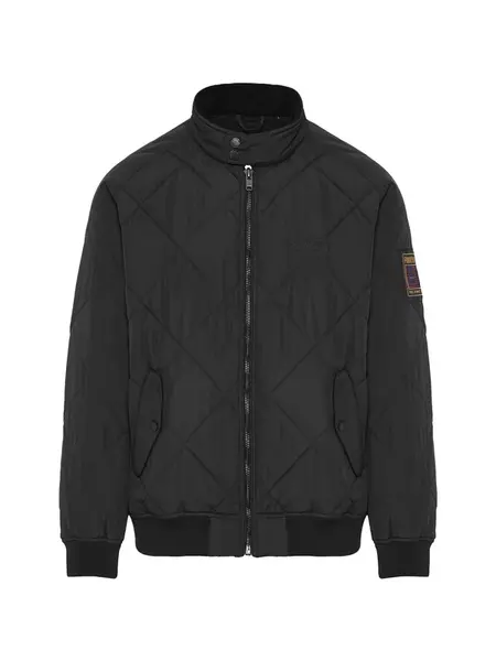 Funky Buddha Prechodná bunda  čierna