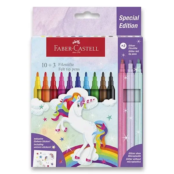 Fixky Faber-Castell Unicorn - 13 farieb