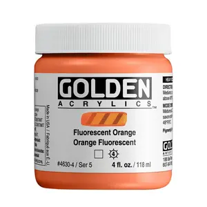 Akryl Golden HB 118ml – 4630 Fluorescent Orange