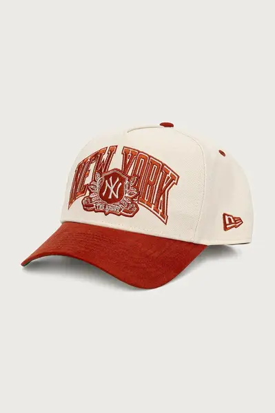 New Era  čiapka so šiltom bavlnená WORDMARK SUEDE E-FRAME