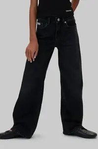 Calvin Klein Jeans  wide leg džíny dětské Wide leg