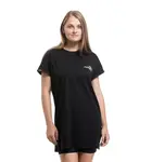 Meatfly dámské šaty Senna Black / Mountains | Černá | Velikost XL | 100% bavlna