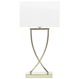 Beliani STOLNÍ LAMPA Yasuni 20/32/62 cm