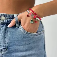 Vánoční náramek Vánoční stromeček