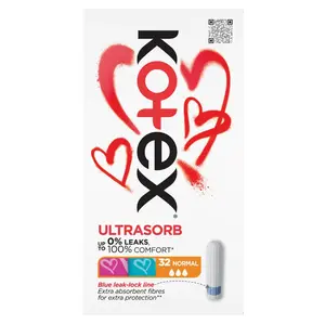 KOTEX Ultra Sorb Tampony Normal 32 kusů