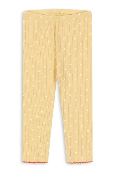 Konges Sløjd  legíny dětské bavlněné MINNIE PANTS GOTS