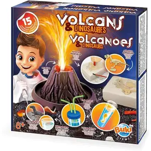 Vulkán a vykopávka dinosaura (2224)