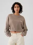 GAP Dámská Crop mikina s logem 498952-01 Velikost: L