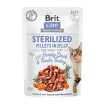 BRIT Care mačka fillets with duck & turkey vrecko pre mačky 85 g