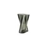Skleněná váza Lituus kouřová, malá - Georg Jensen