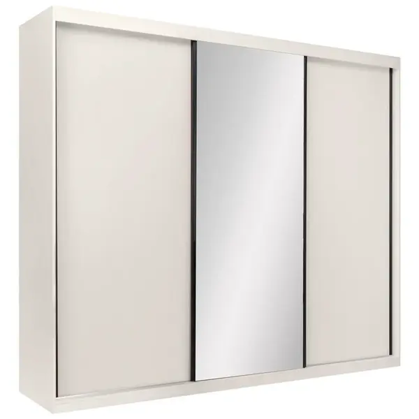 P & B ŠATNÍ SKŘÍŇ S POSUVNÝMI DVEŘM, kašmírová, 250/215/59,5 cm