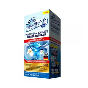 Waschkönig 5 v 1 antibakteriálny čistič práčky 250 ml