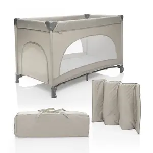Zopa Postýlka skládací Lely, Sand Beige 3