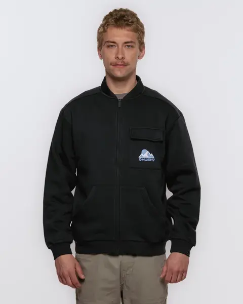 Husky Abomb M XL, black Pánský bavlněný bomber