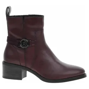 Bugatti dámské polozačky 415-AMQ3D-5000 bordo 41