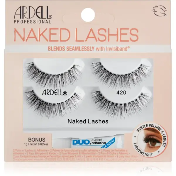 Ardell Naked Lashes nalepovací řasy 420 2 pár