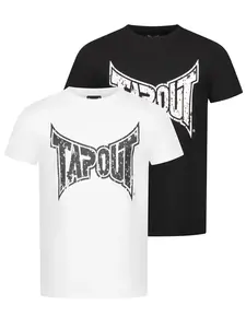 Tapout Men's t-shirt regular fit double pack