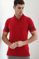 T9585 DEWBERRY MEN'S T-SHIRT-BURGUNDY