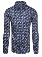 Pánská vzorovaná košile s dlouhým rukávem