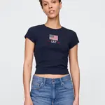 GAP Crop tričko Americana - Dámské