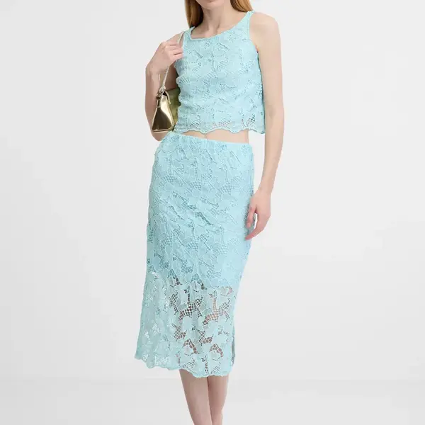 Světle modrá dámská sukně ORSAY - Dámské