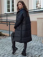 Płaszcz/kurtka damska oversize NADIA czarna Dstreet