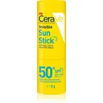 CeraVe Invisible Sun Stick SPF 50+ opalovací tyčinka SPF 50+ 8 g