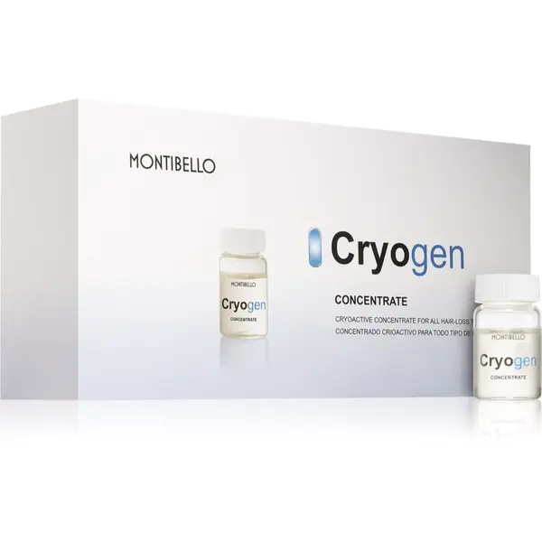 Montibello Cryogen Concentrate péče pro podporu růstu a proti vypadávání vlasů s aplikátorem 10x7 ml