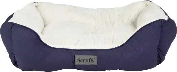 Pelech Scruffs Wilton Box Bed modrý L 75×60cm