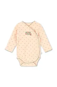 Konges Sløjd  body kojenecké bavlněné s elastanem BASIC LS NEWBORN BODY GOTS