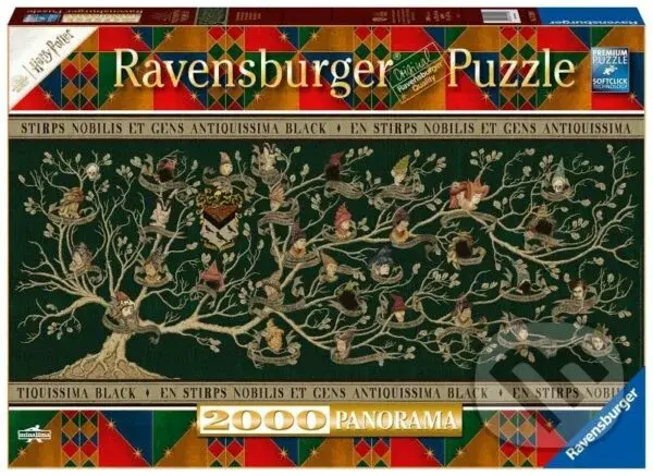 Panorama Harry Potter - Rodokmen - puzzle z kategorie Ostatné